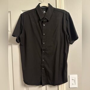 Buttercloth - Icy Cotton Short Sleeve Button Down Shirt